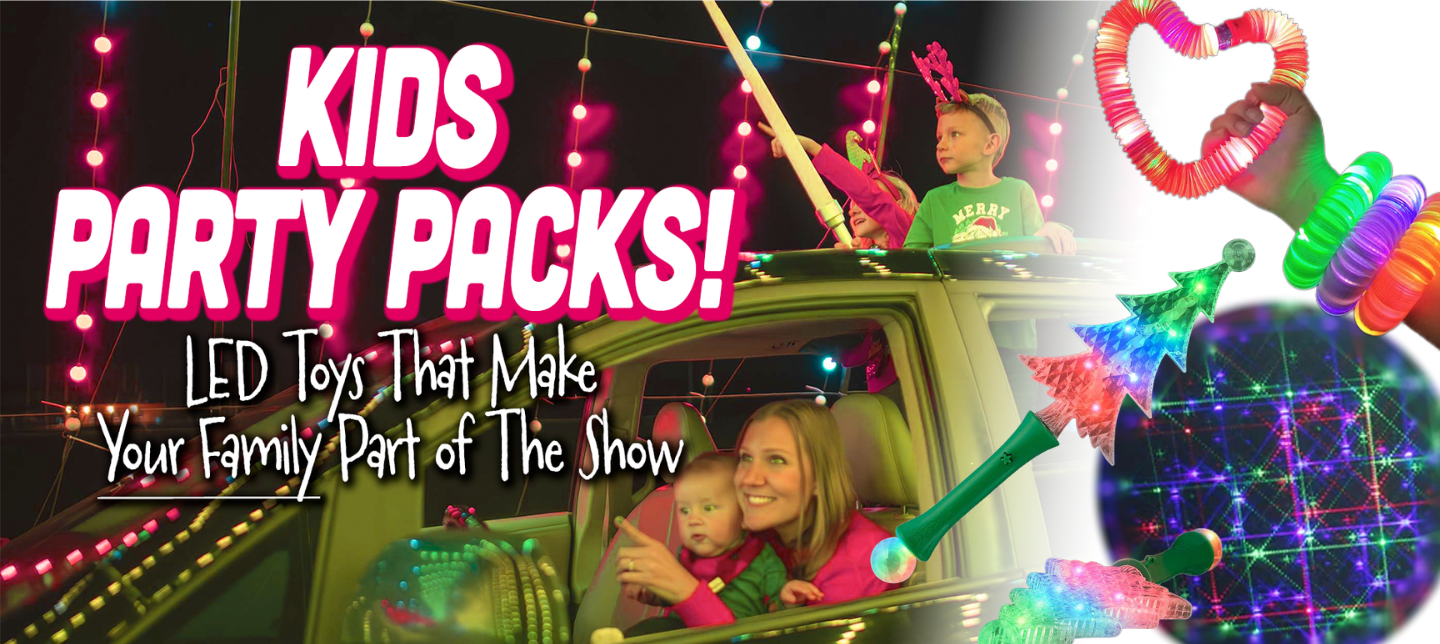 Kids Party Packs available add ons